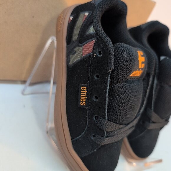 Etnies Kids' Fader Military Skate Shoes Boys US 10C Youth Black/Gum - Picture 4 of 8